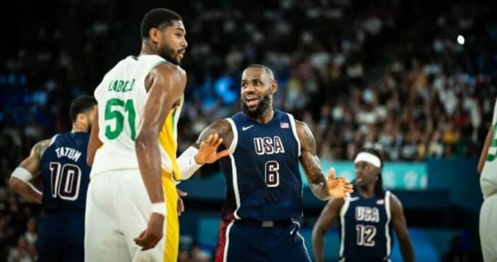 Team USA vence a Brasil con una diferencia de 35 puntos y avanza a las semifinales de los Juegos Olímpicos 2024.