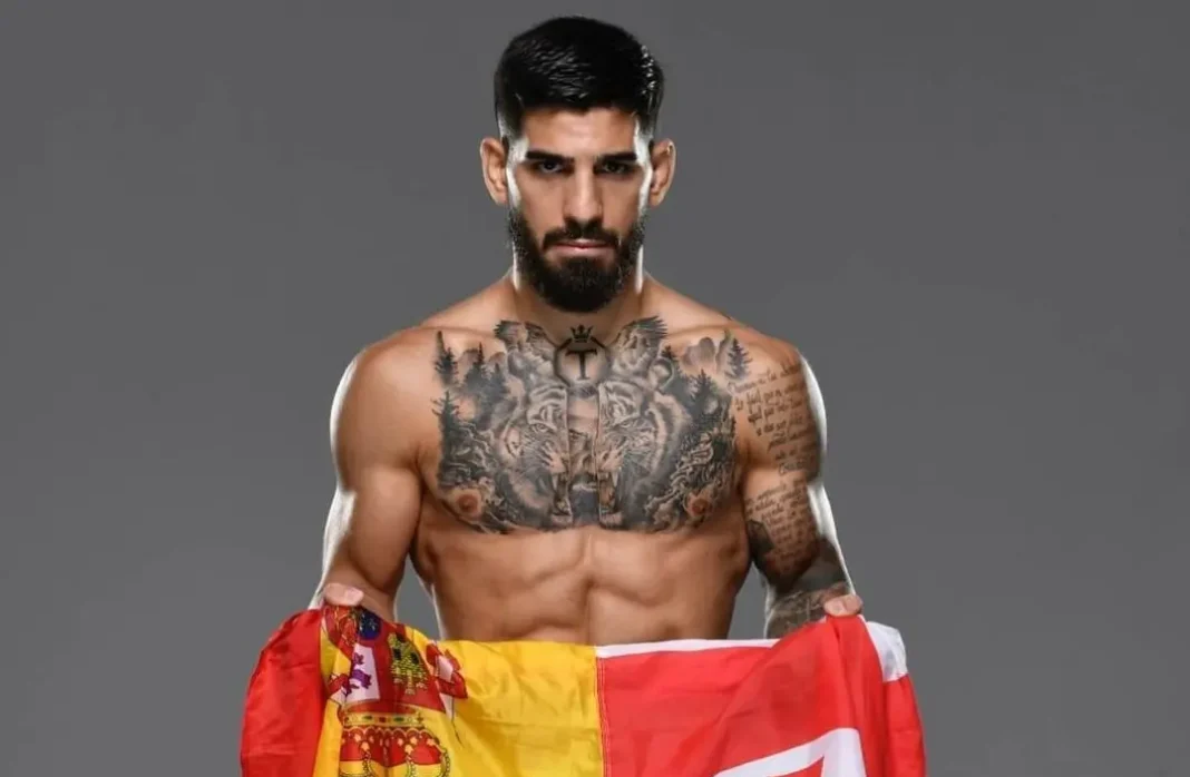 Ilia Topuria, actual campeón del peso pluma de UFC