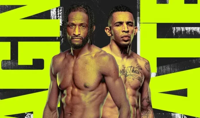 Evento UFC en el Apex de Las Vegas con Carlos Prates y Neil Magny en el peso wélter